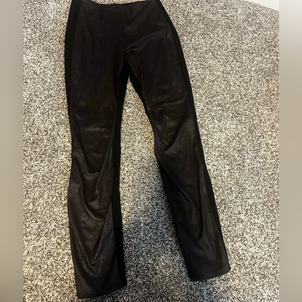 Lysse half suede leggings